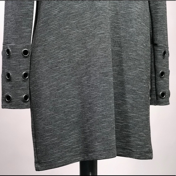 Michael Stars Grommet Detailed Sweater Dress - Picture 3 of 8